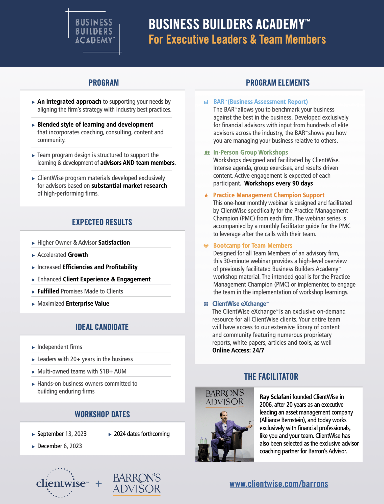 ClientWise | Business Builders Academy™ ClientWise | Business Builders Academy™