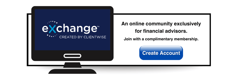 ClientWise eXchange online community for financial professionals 