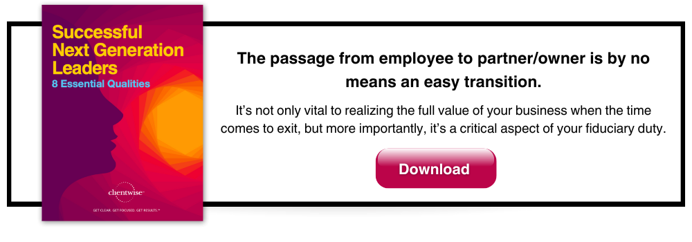 successful next gen leaders -ClientWise LLC Financial Advisor Coach