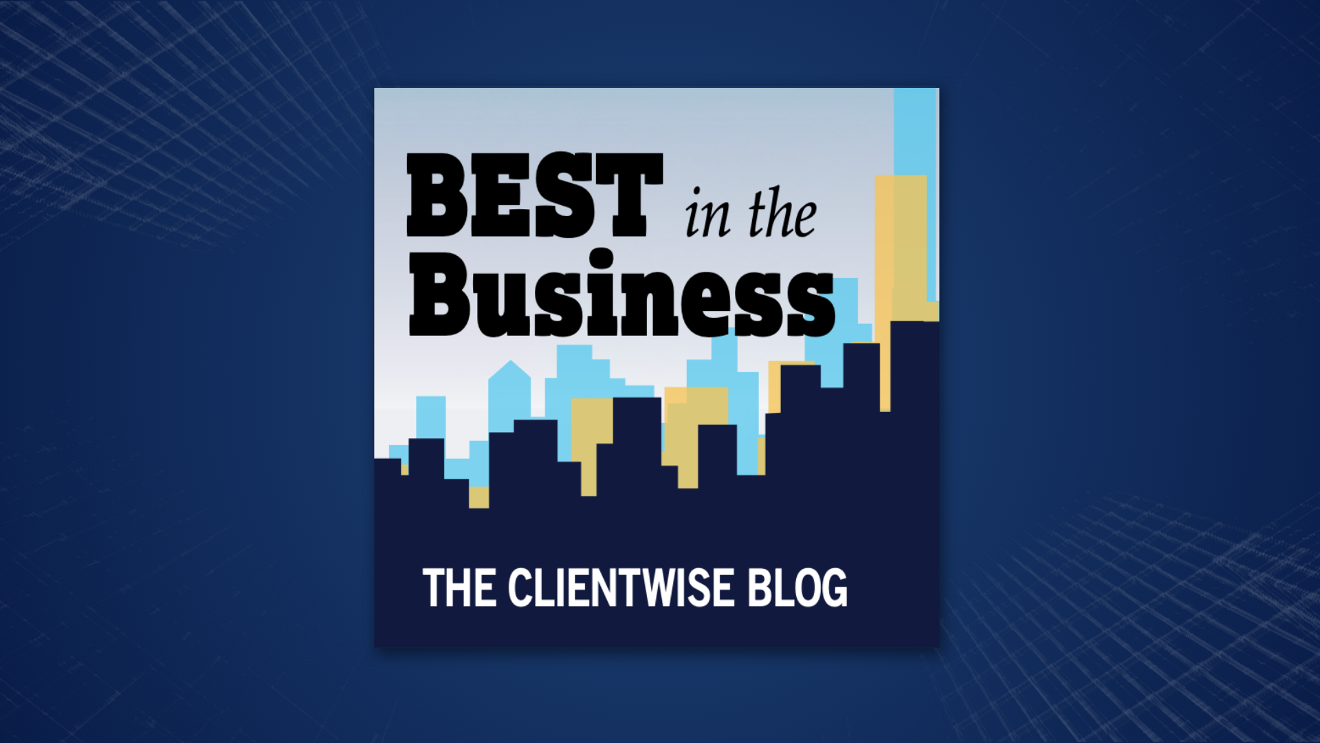 Best in the Business Blog Tile