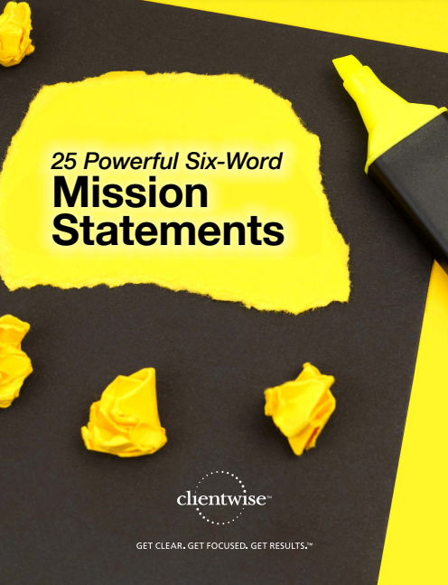 mission statements for financial advisors