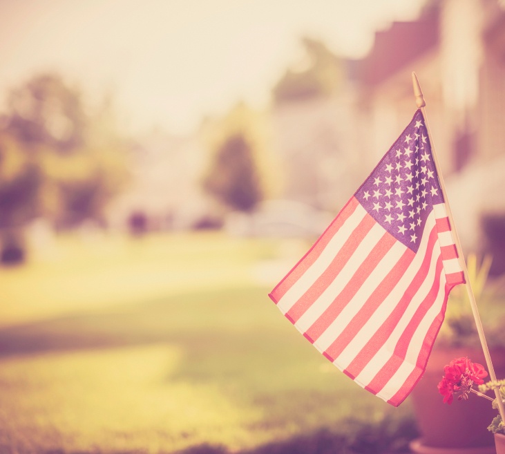 Memorial Day Flag 